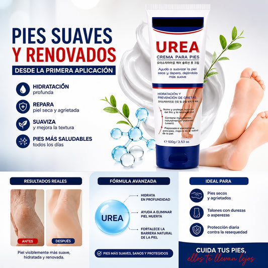 Proteje tus pies en invierno con esta crema de urea