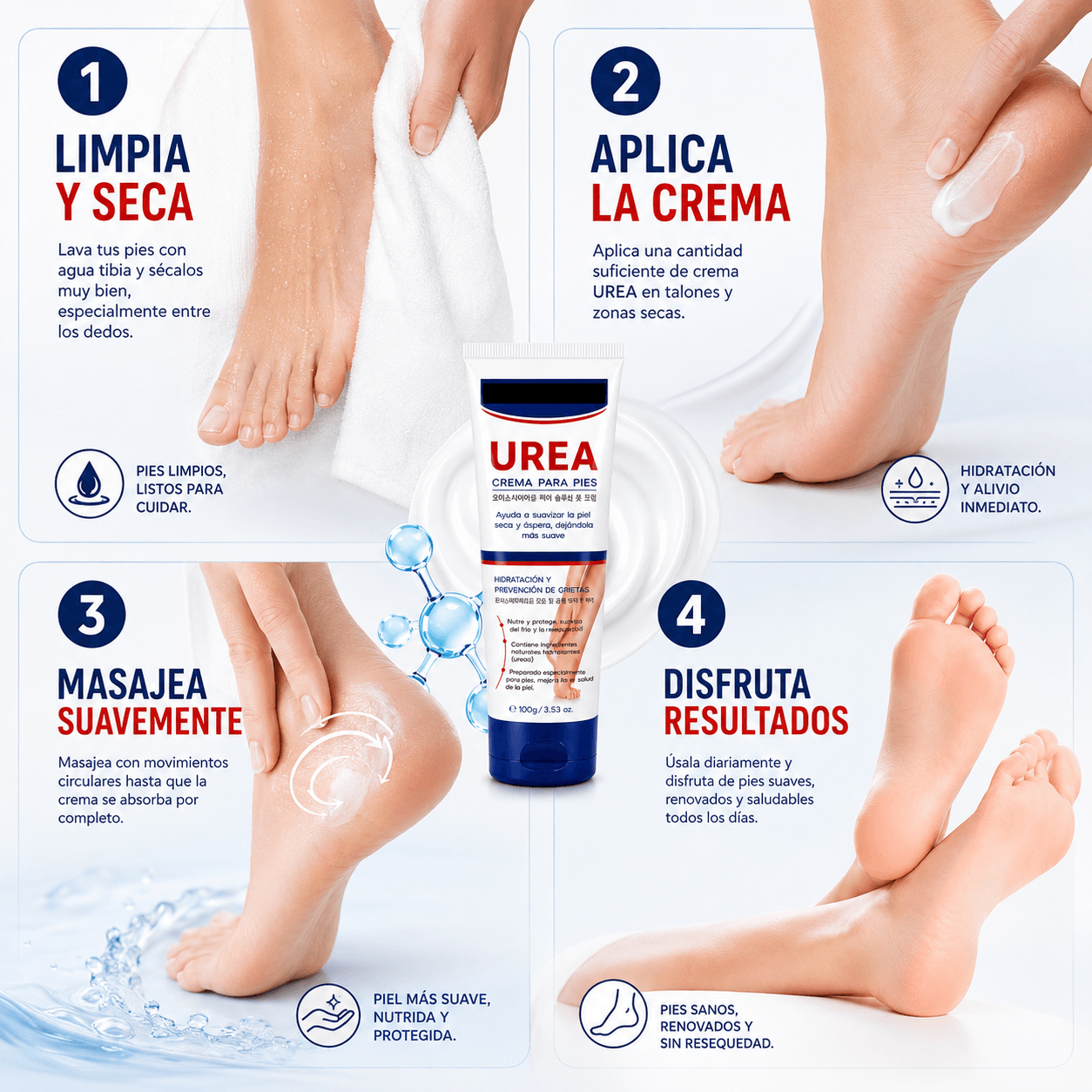 Proteje tus pies en invierno con esta crema de urea