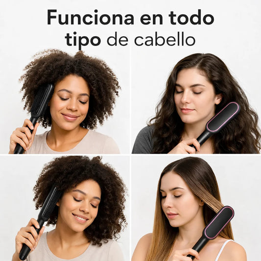 Cepillo Electrico Brisa Pro ™ - Listo para peinar en 20 segundos
