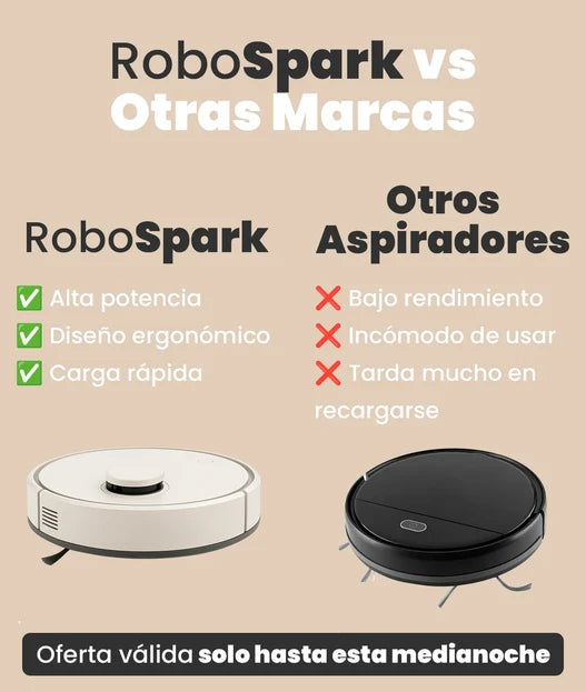 Aspiradora Robot 3 en 1. Tu piso limpio con un solo click