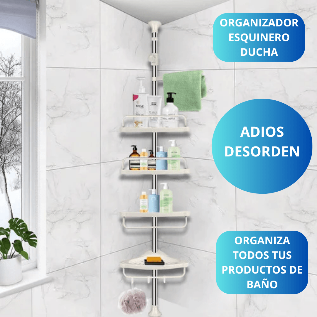 💙🧼🛁🚿💙Esquinero Organizador Baño Ducha Premium 💙🧼🛁🚿💙
