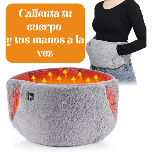 🥶❄️😢Guatero Eléctrico 2en1 - Calienta tu cuerpo y tus manos a la vez. El calor se puede llevar puesto, donde tú lo necesites 🥶❄️😢
