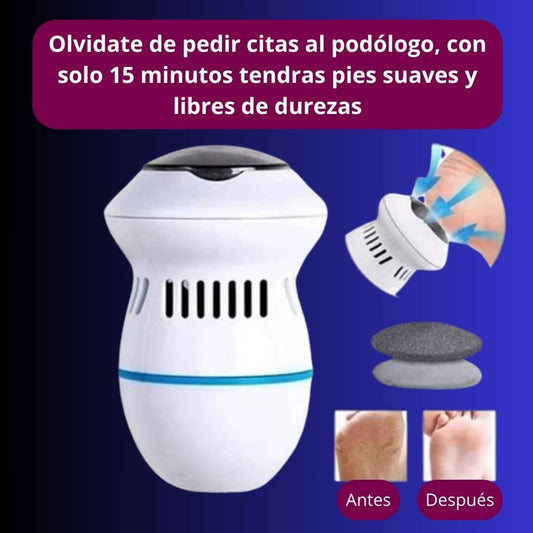 Removedor eléctrico de callos y durezas para pies