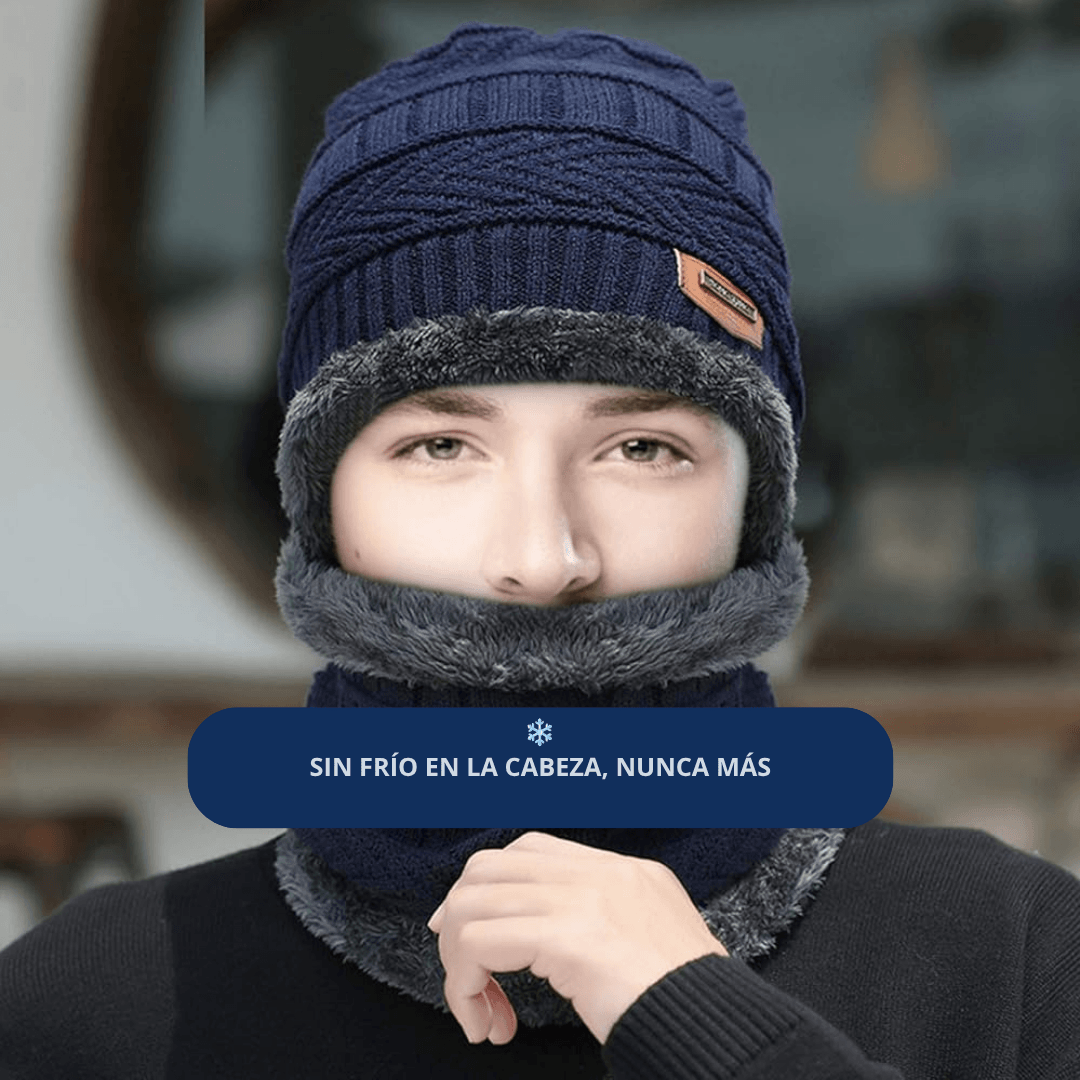 🌟🧣🥶❄️Gorro con bufanda. Abrigo total en dos piezas🌟🧣🥶❄️