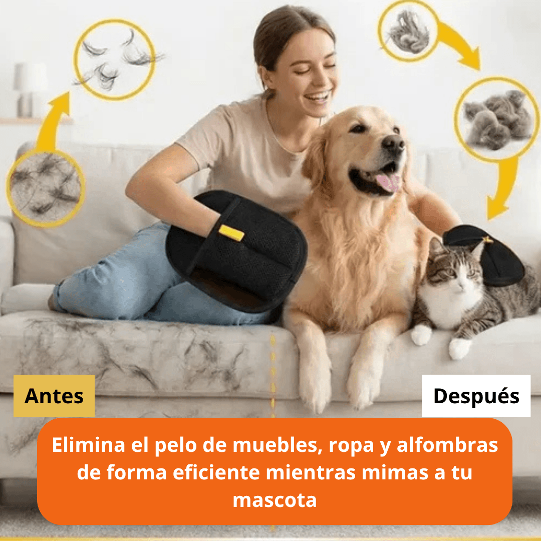 🐱🐶🐾🌟💥✋🏻SoftPet – Limpia pelos de mascota con solo pasar la mano ✋🏻🐱🐶🐾🌟💥 Oferta 2X1