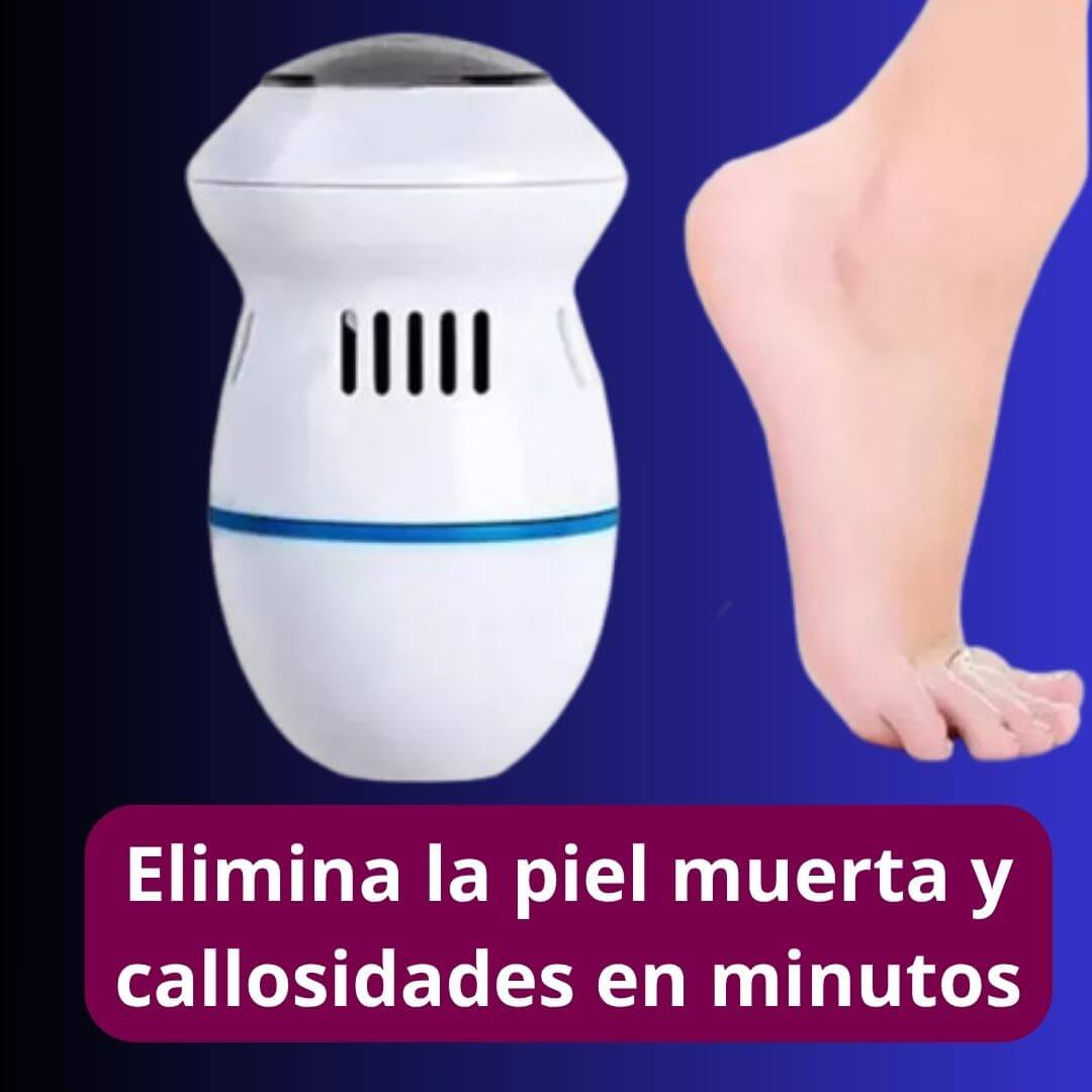 Removedor eléctrico de callos y durezas para pies