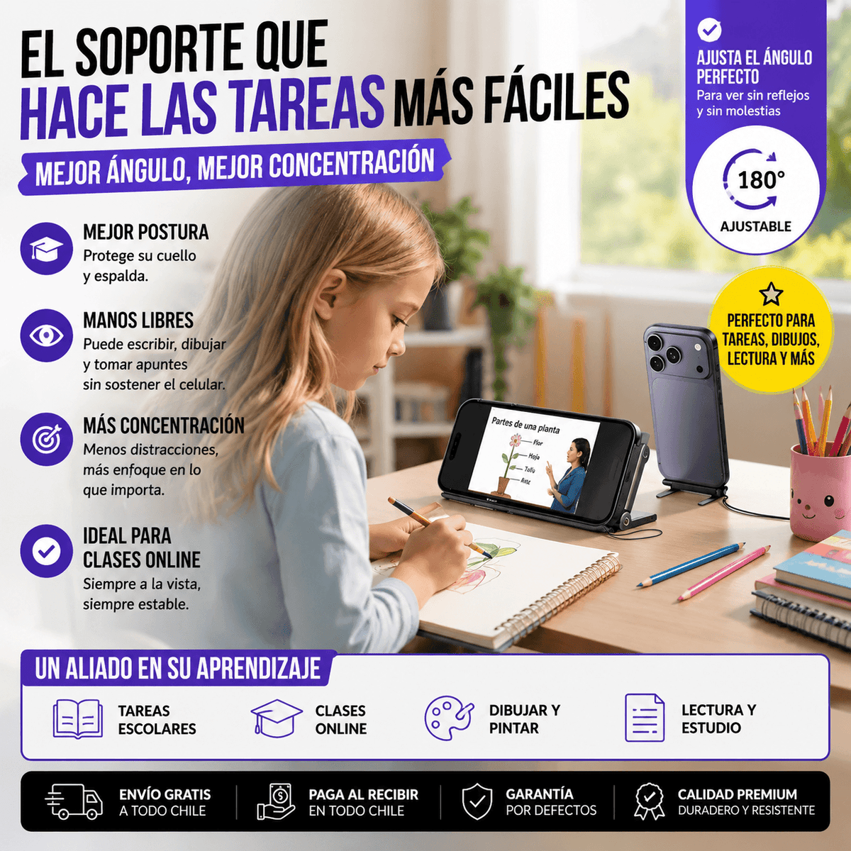 CABLE CARGA RAPIDA 2 EN 1 PREMIUM - OFERTA 2X1