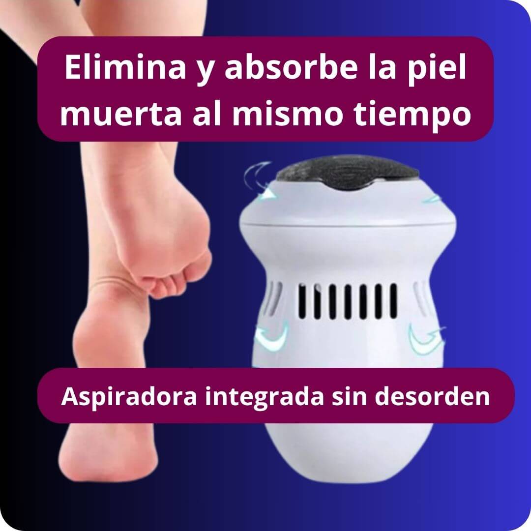 Removedor eléctrico de callos y durezas para pies