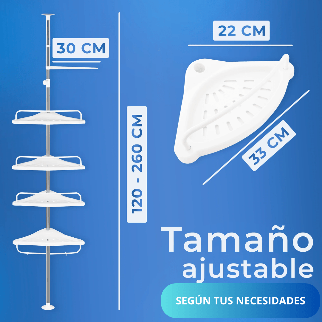 💙🧼🛁🚿💙Esquinero Organizador Baño Ducha Premium 💙🧼🛁🚿💙