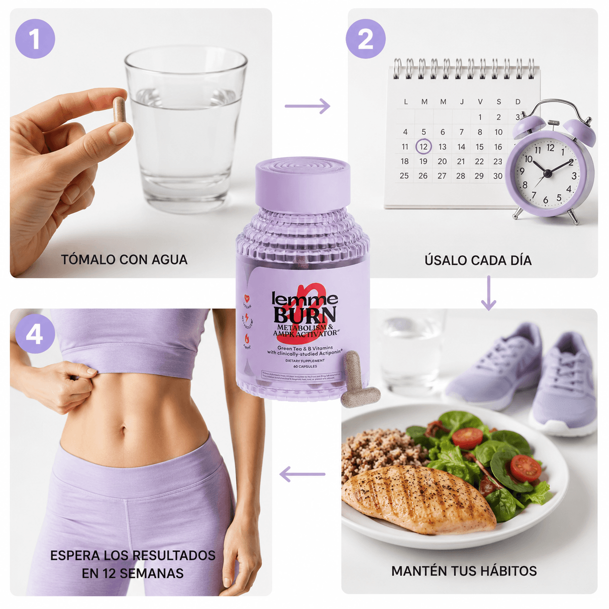 🔥 Lemme Burn 😜🤳 🔥 Activa tu Metabolismo y Reduce la Grasa Abdominal