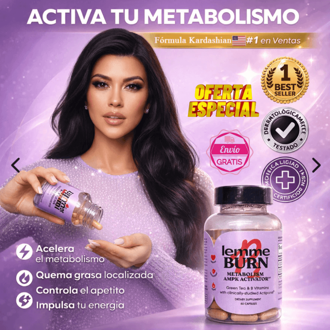 🔥 Lemme Burn 😜🤳 🔥 Activa tu Metabolismo y Reduce la Grasa Abdominal