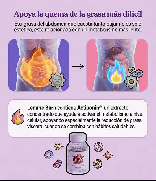 🔥 Lemme Burn 😜🤳 🔥 Activa tu Metabolismo y Reduce la Grasa Abdominal