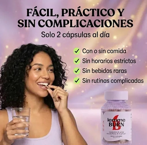 🔥 Lemme Burn 😜🤳 🔥 Activa tu Metabolismo y Reduce la Grasa Abdominal